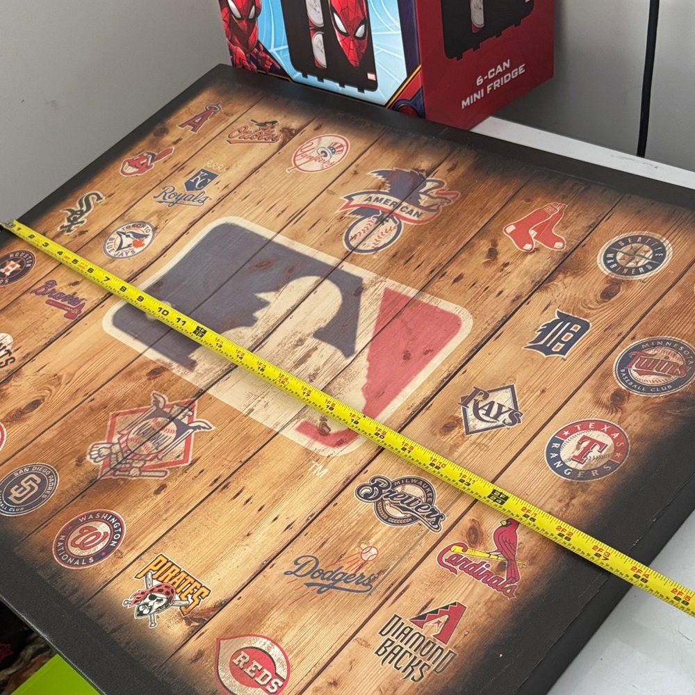 MLB Logo Canvas Wall Art - Picture 4 of 7